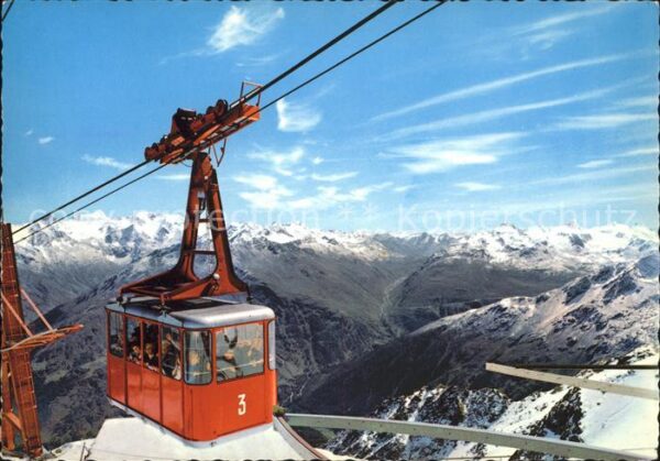 Seilbahn Ötztal Gletscherbahn