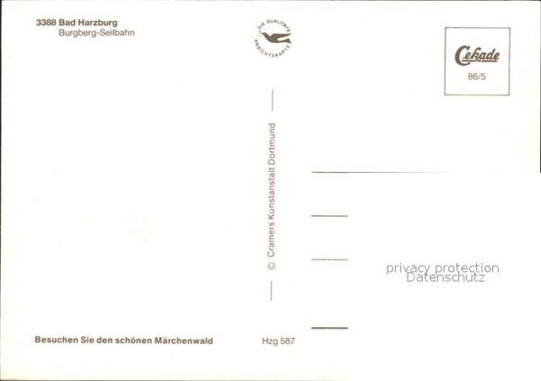 Seilbahn Burgberg Bad Harzburg – Bild 2