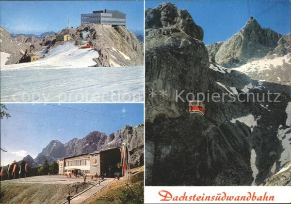 Seilbahn Dachsteinsüdwandbahn Bergstation Schlad