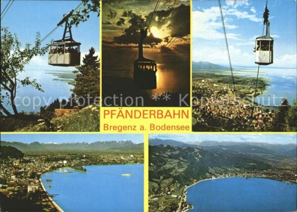 Seilbahn Pfänderbahn Bregenz am Bodensee