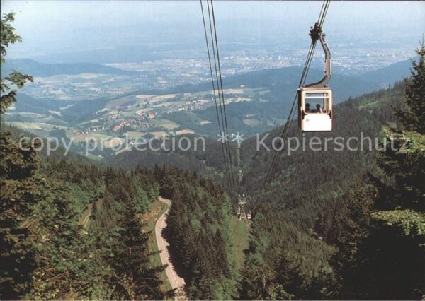 Seilbahn Schauinsland Schwarzwald Horben Freibur