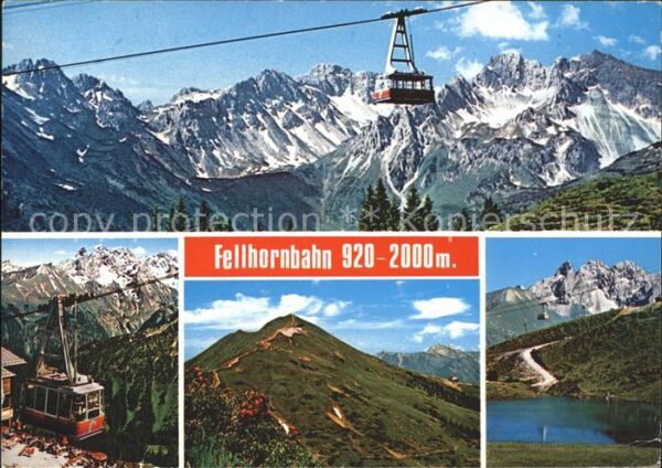 Seilbahn Fellhornbahn Oberstdorf