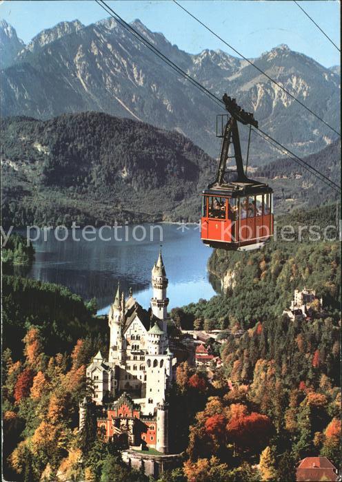 Seilbahn Tegelbergbahn Schwangau-Füssen Königssc