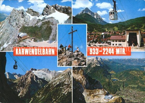 Seilbahn Karwendelbahn Mittenwald Bergstation Re