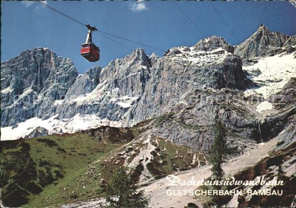 Seilbahn Dachsteinsüdwandbahn Ramsau Bergstation