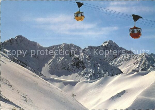 Seilbahn Kanzelwandbahn Riezlern Kleines Walsert