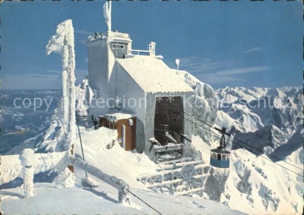 Seilbahn Zugspitzgipfel Gipfelstation Karwendelg