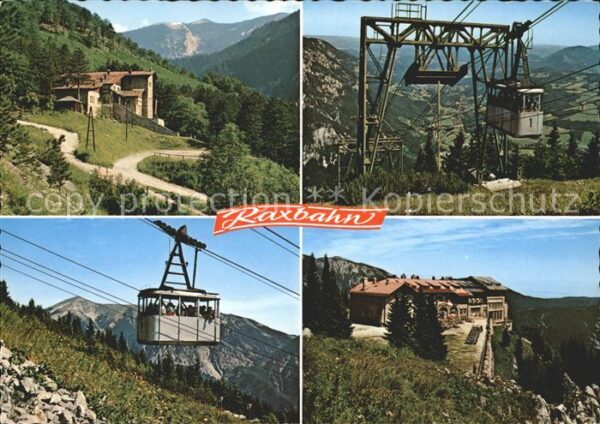 Seilbahn Raxbahn Talstation Schneeberg Reichenau
