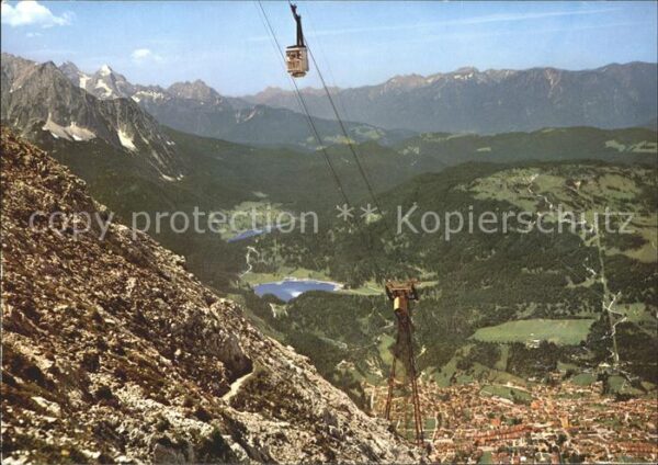 Seilbahn Karwendelbahn Mittenwald Lauter- und Fe