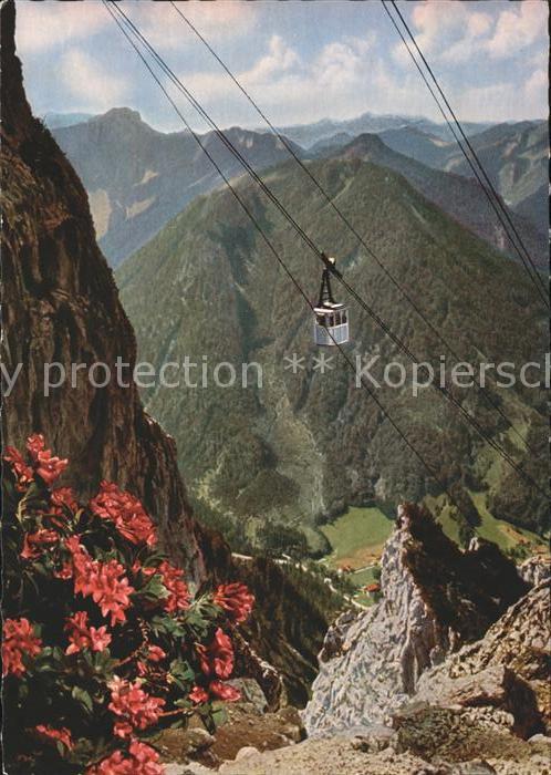 Seilbahn Rauschbergbahn Ruhpolding Oberbayern