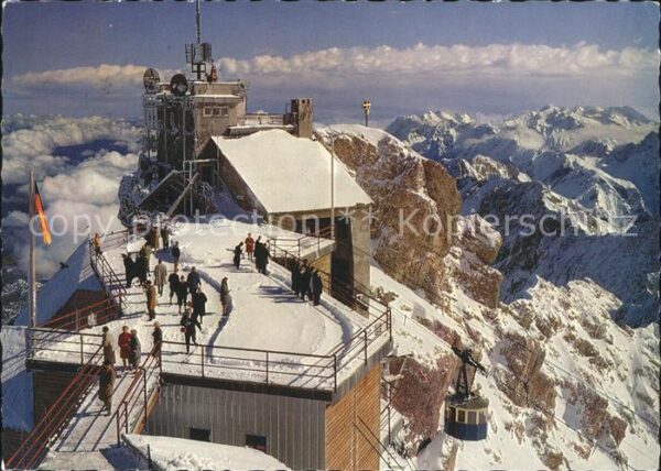Seilbahn Zugspitzbahn Zugspitzgipfel Karwendelge