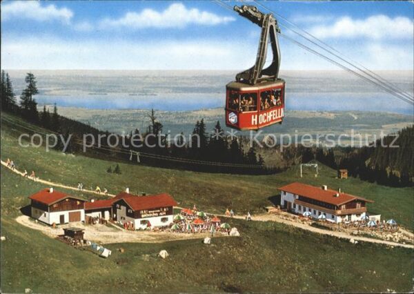 Seilbahn Hochfellnseilbahn Bründlingalm Chiemsee
