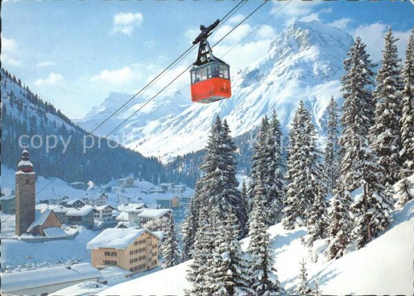 Seilbahn Oberlech Lech am Arlberg Hasenfluh Omes