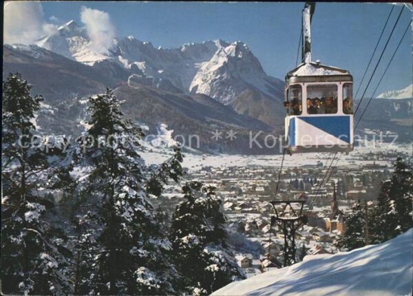 Seilbahn Wankbahn Zugspitzgruppe Garmisch-Parten