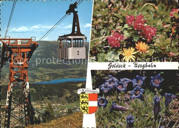 Seilbahn Goldeck Spittal Millstättersee Almrausc
