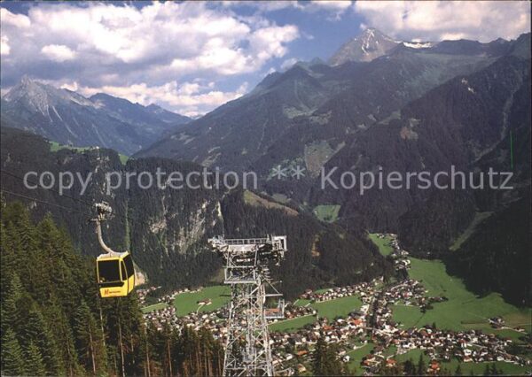 Seilbahn Penkenbahn Mayrhofen Kolm Ahornspitze