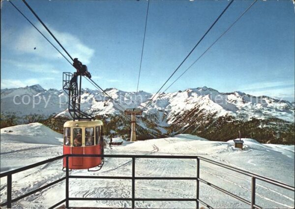 Seilbahn Spinale Presanella Madonna di Campiglio