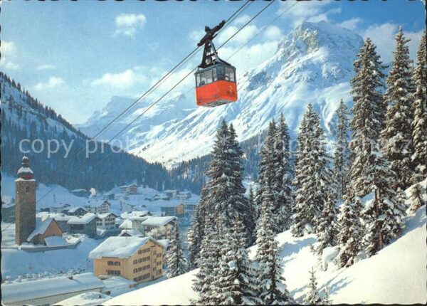 Seilbahn Oberlech Lech am Arlberg Hasenfluh Omes