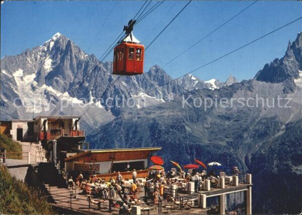 Seilbahn Brevent Planpraz Chamonix-Mont Blanc Ai