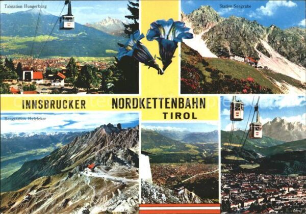 Seilbahn Nordkettenbahn Innsbruck Tirol Station