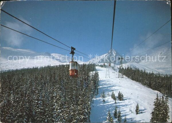 Seilbahn Visuta lanovka na Lomnicky stit