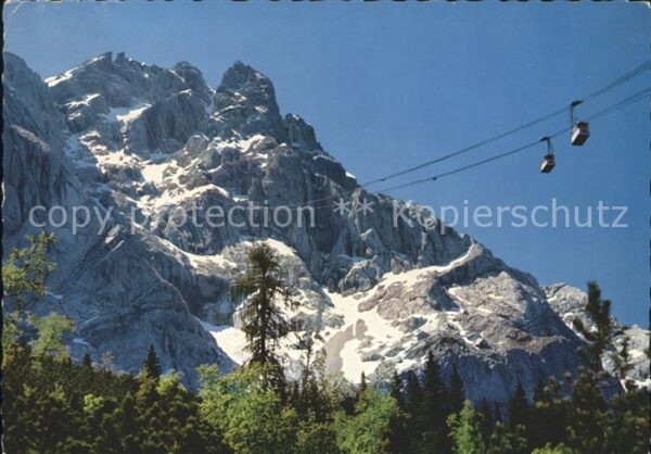 Seilbahn Zugspitzbahn Eibsee-Zugspitze Zugspitzg