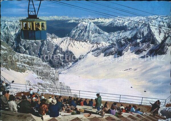 Seilbahn Zugspitz-Gipfelbahn Zugspitze Mieminger
