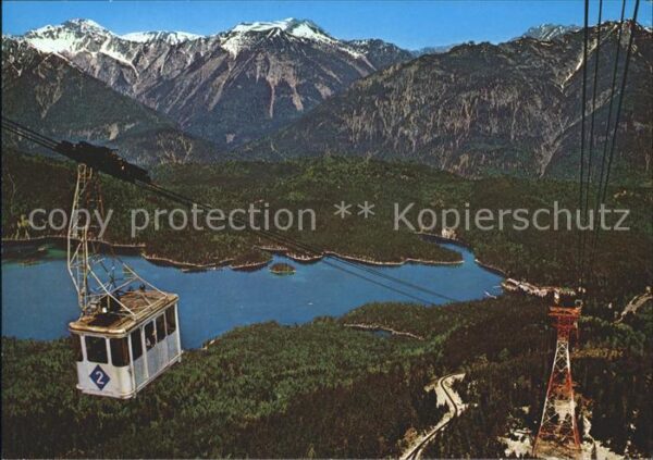 Seilbahn Bayerische Zugspitzbahn Zugspitze Eibse