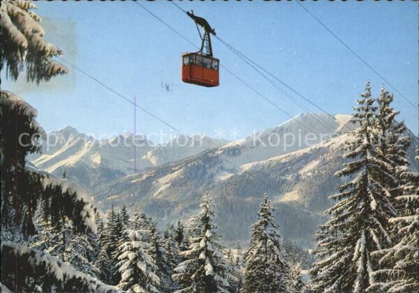 Seilbahn Nebelhorn Oberstdorf Allgäu Schafalpen