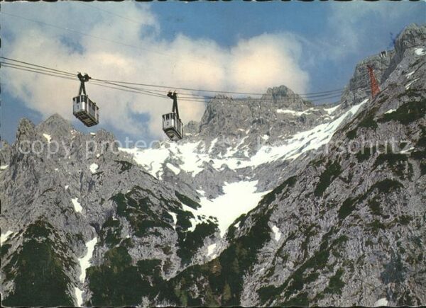 Seilbahn Karwendelbahn Mittenwald Viererspitze G