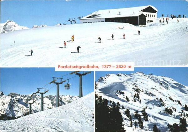 Seilbahn Pardatschgratbahn