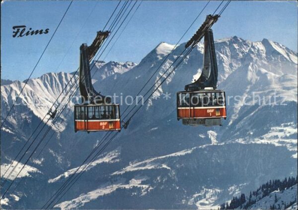 Seilbahn Grauberg Flims Signina