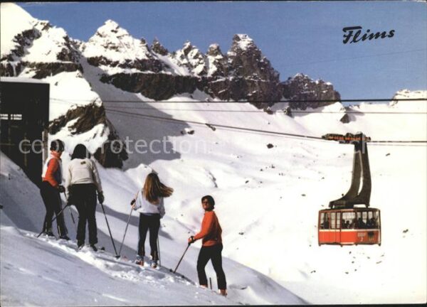 Seilbahn Grauberg Tschingelhörner Flims