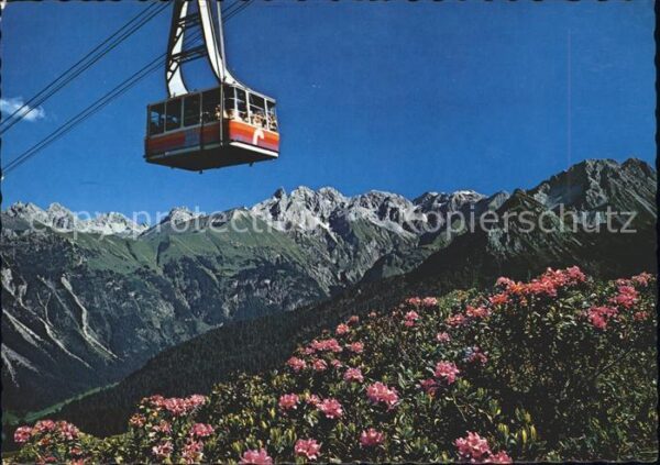 Seilbahn Fellhorn Oberstdorf Allgäu Trettach Mäd