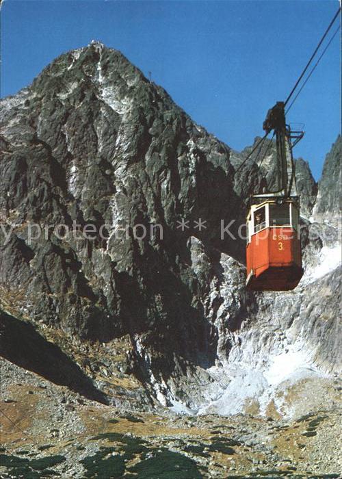 Seilbahn Hohe Tatra Vysoke Tatry