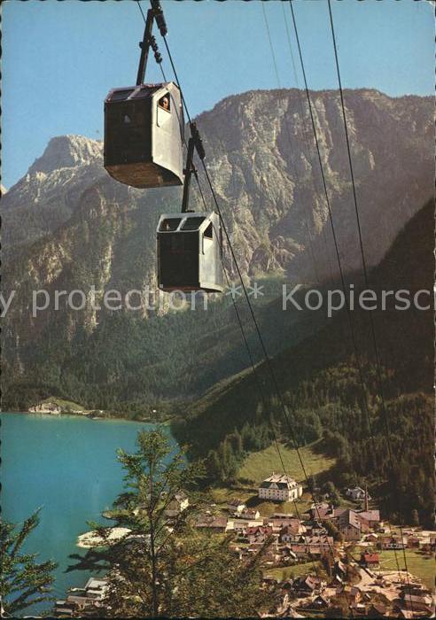 Seilbahn Salzberg Hallstatt Krippenstein Dachste