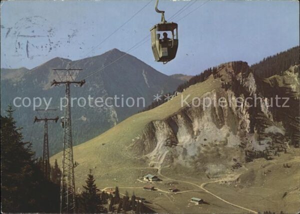 Seilbahn Taubenstein Brecherspitze Schönfeldalm
