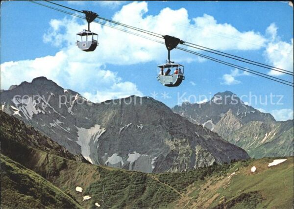 Seilbahn Kanzelwand Riezlern Kleinwalsertal Elfe