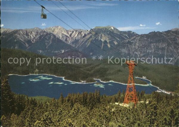 Seilbahn Bayerische Zugspitzseilbahn Eibsee Amme