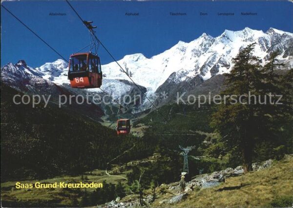 Seilbahn Saas Grund-Kreuzboden