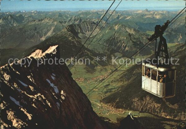 Seilbahn Tiroler Zugspitzbahn Ehrwald Lermoos Ti