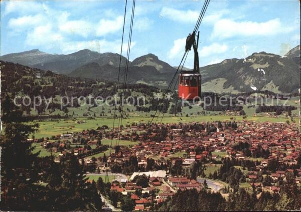 Seilbahn Nebelhorn Oberstdorf Allgäuer Alpen