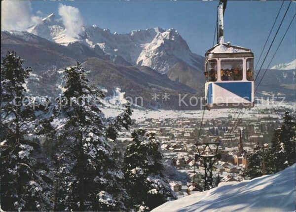 Seilbahn Wankbahn Zugspitzgruppe Garmisch-Parten