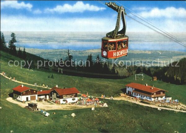 Seilbahn Hochfelln Bründlingalm Chiemsee