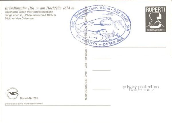 Seilbahn Hochfelln Bründlingalm Chiemsee – Bild 2