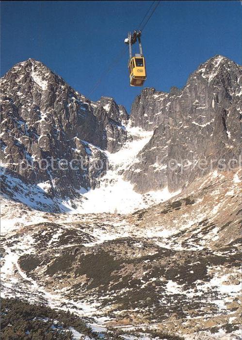 Seilbahn Skalnate Pleso-Lomnicky Stit