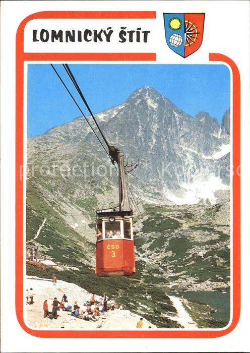 Seilbahn Vysoke Tatry Lomnicky Stit