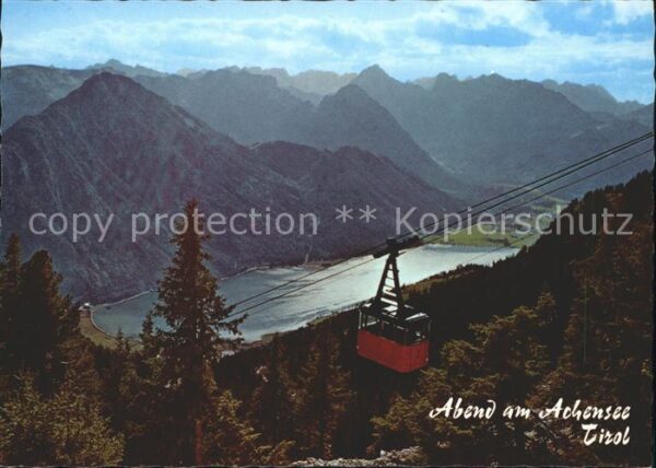 Seilbahn Rofan Achensee