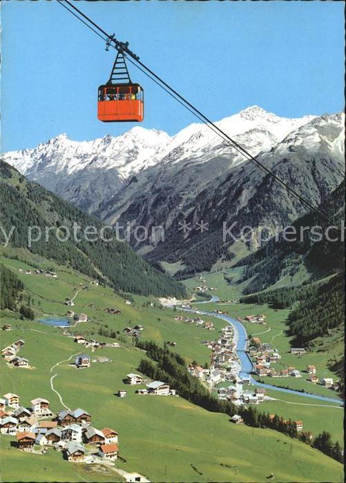 Seilbahn Ötztaler Gletscherbahn Sölden