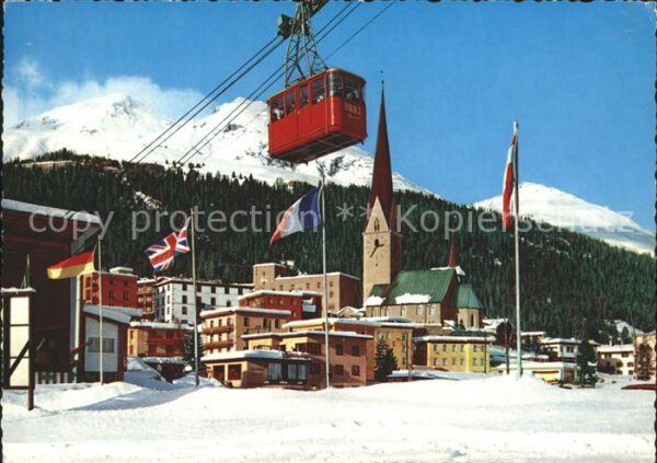 Seilbahn BBBJ-Bahn Davos Schatzalp Schiahörner